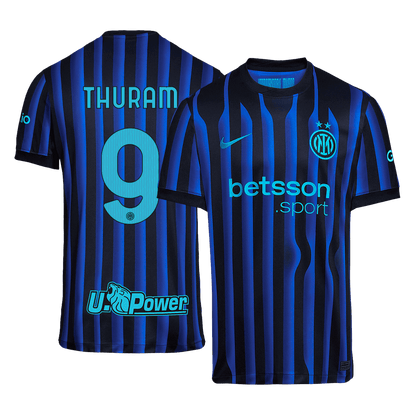 Maillot de football domicile Inter Milan 2025/26 Homme THURAM #9