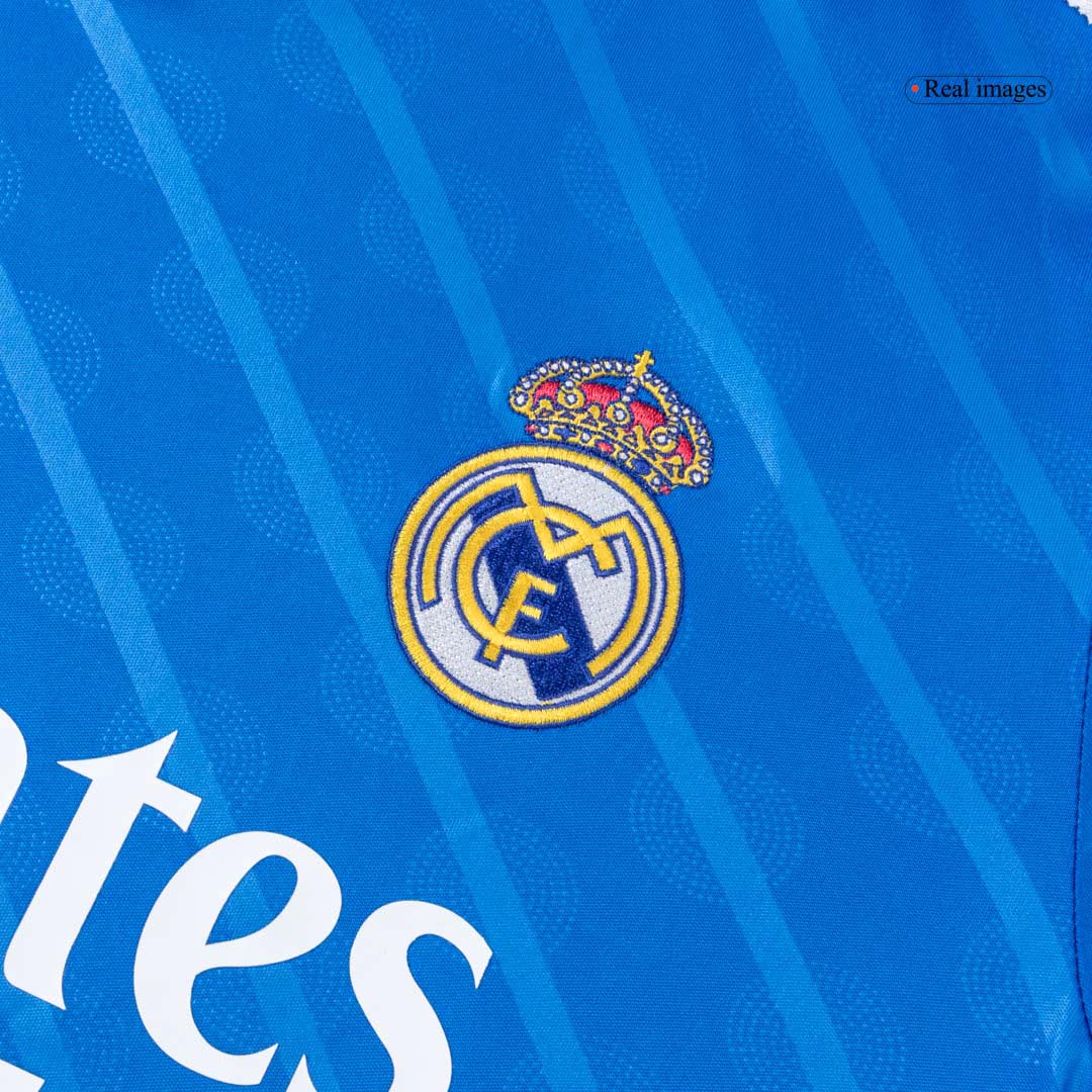 Maillot de foot manches longues extérieur Real Madrid 2025/26 (troisième tenue) pour homme