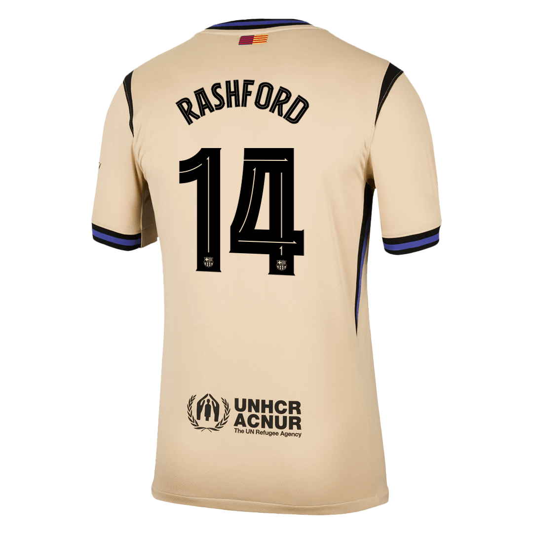 Maillot de foot RASHFORD #14 Homme FC Barcelone extérieur LDC 2025/26