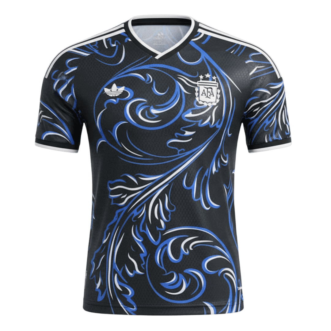 Maillot de football extérieur pour hommes - Coupe ajustée - Version joueur Argentine Coupe du Monde 2026