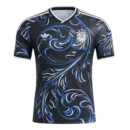 Maillot de football extérieur pour hommes - Coupe ajustée - Version joueur Argentine Coupe du Monde 2026