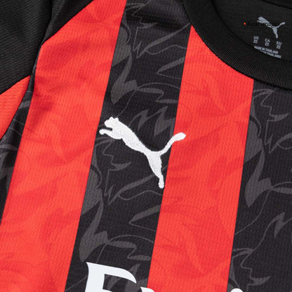 Maillot de Foot Domicile AC Milan 2025/26 Enfant
