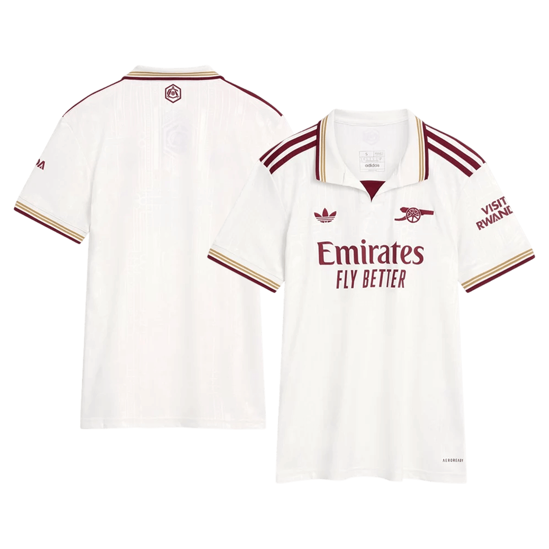 Maillot de foot extérieur femme Arsenal 2025/26