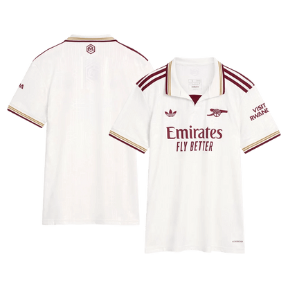 Maillot de foot extérieur femme Arsenal 2025/26