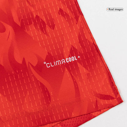 Maillot de foot domicile version joueur pour homme Belgique Coupe du Monde 2026 - Coupe ajustée