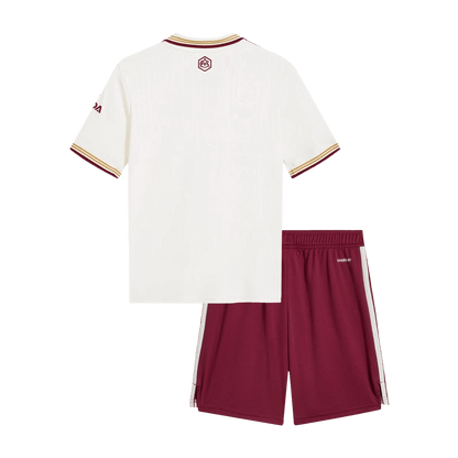 Ensemble maillot de foot extérieur enfant Arsenal 2025/26 Troisième maillot