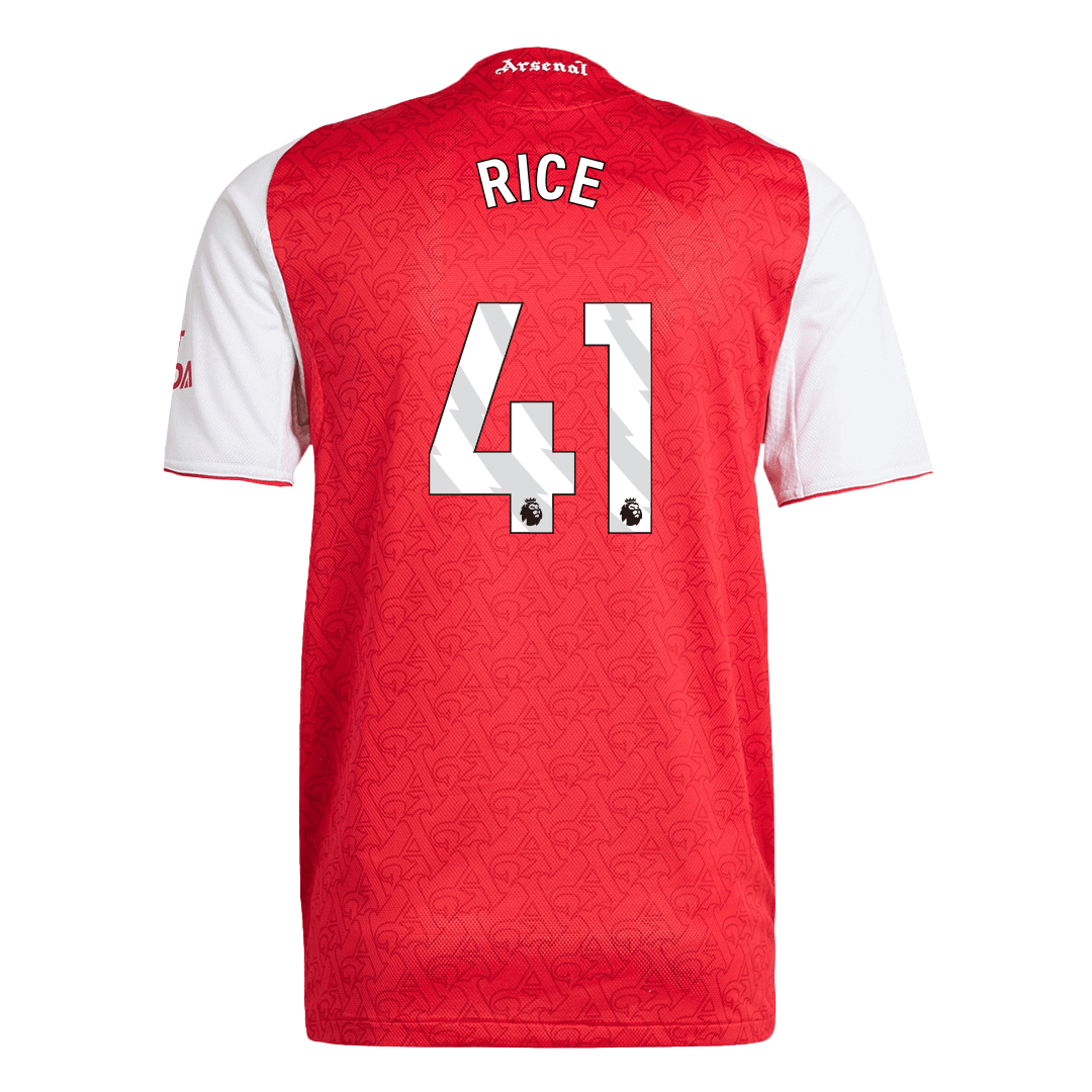 Maillot de football domicile RIZ #41 Arsenal Homme 2025/26 Version Joueur - Coupe ajustée
