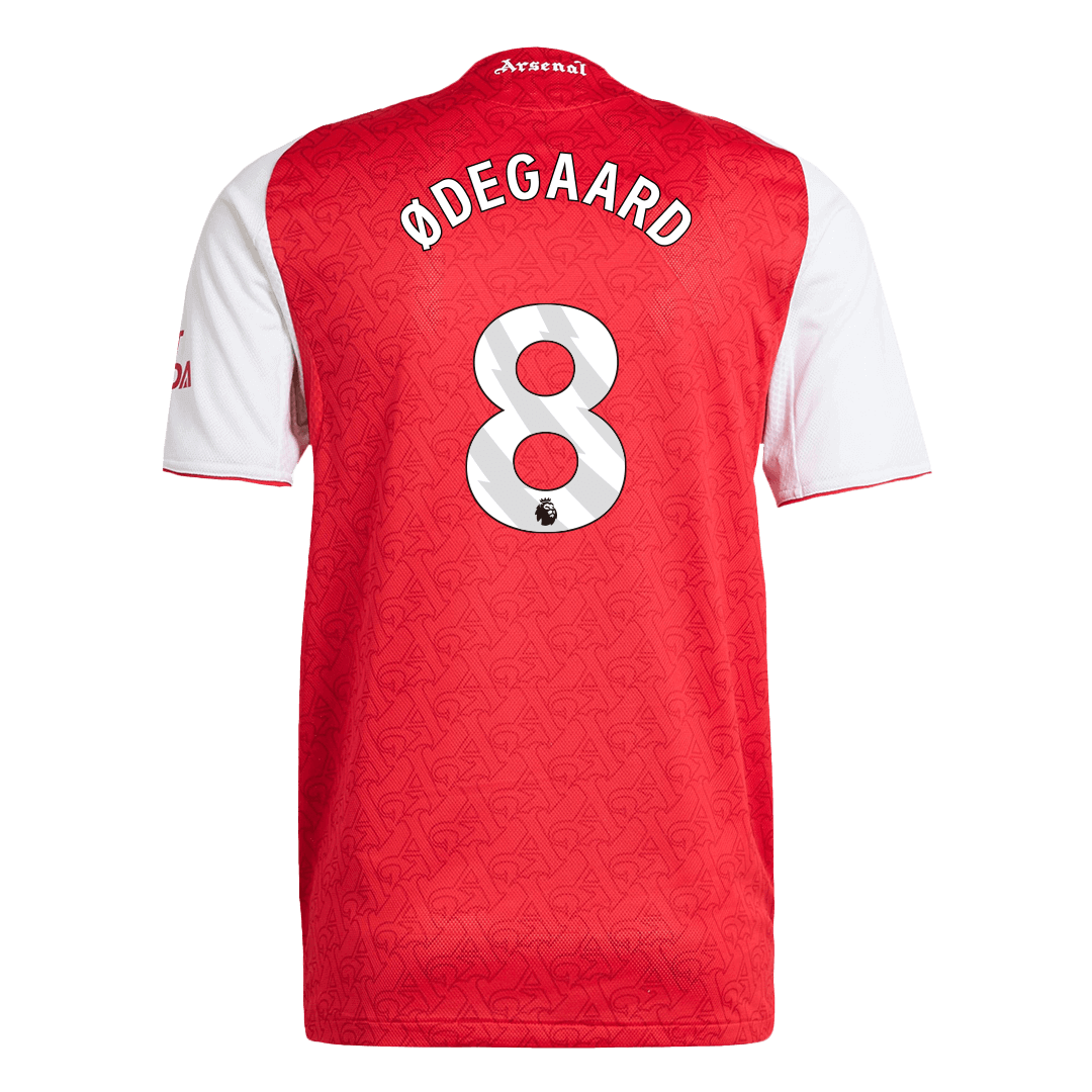 MAILLOT DE FOOTBALL DOMICILE ARSENAL 2025/26 VERSION JOUEUR POUR HOMME ØDEGAARD #8 - COUPE SLIM