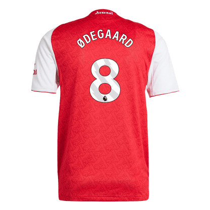 MAILLOT DE FOOTBALL DOMICILE ARSENAL 2025/26 VERSION JOUEUR POUR HOMME ØDEGAARD #8 - COUPE SLIM