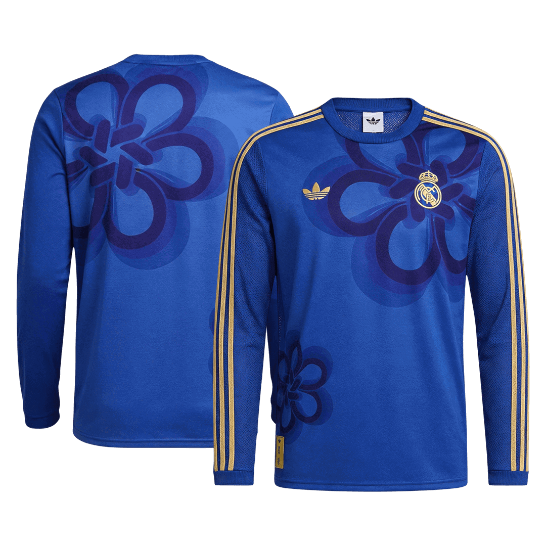 Maillot de football à manches longues Real Madrid 2025/26 pour homme