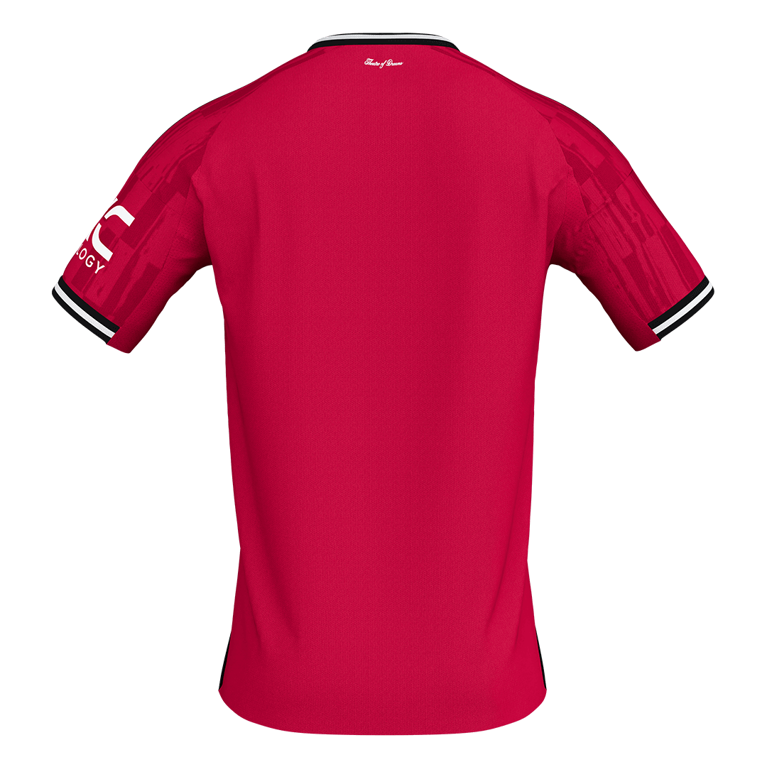 Maillot de football domicile Manchester United 2025/26 pour homme [PREMIUM]