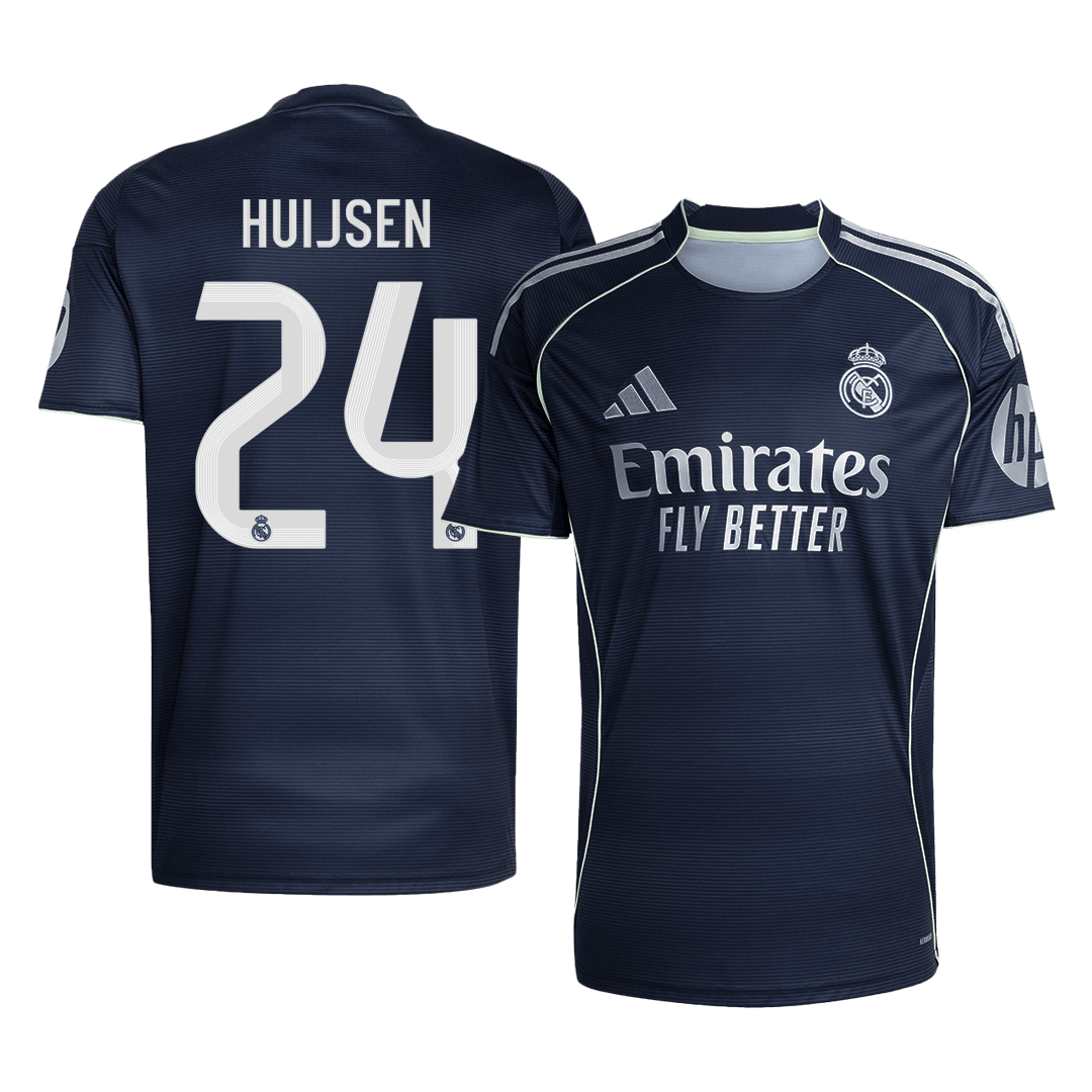 Maillot de Foot Extérieur HUIJSEN #24 Homme Real Madrid 2025/26 [PREMIUM]