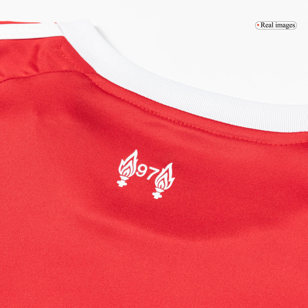 Maillot de foot domicile enfant Liverpool 2025/26