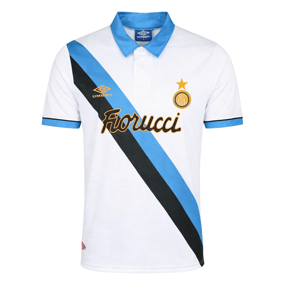 Maillot de foot extérieur rétro Inter Milan 1994/95 pour homme