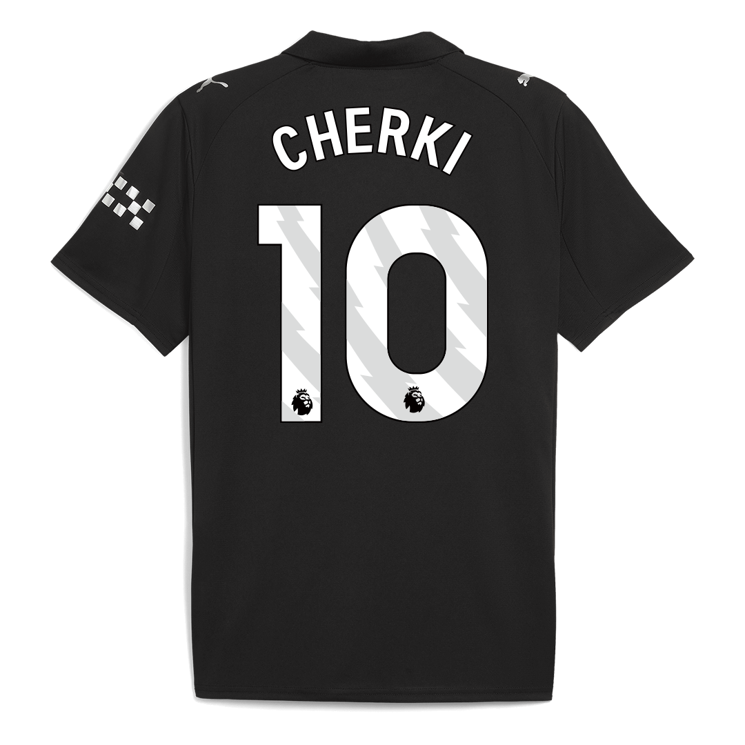 Maillot de foot extérieur Manchester City 2025/26 pour homme CHERKI #10