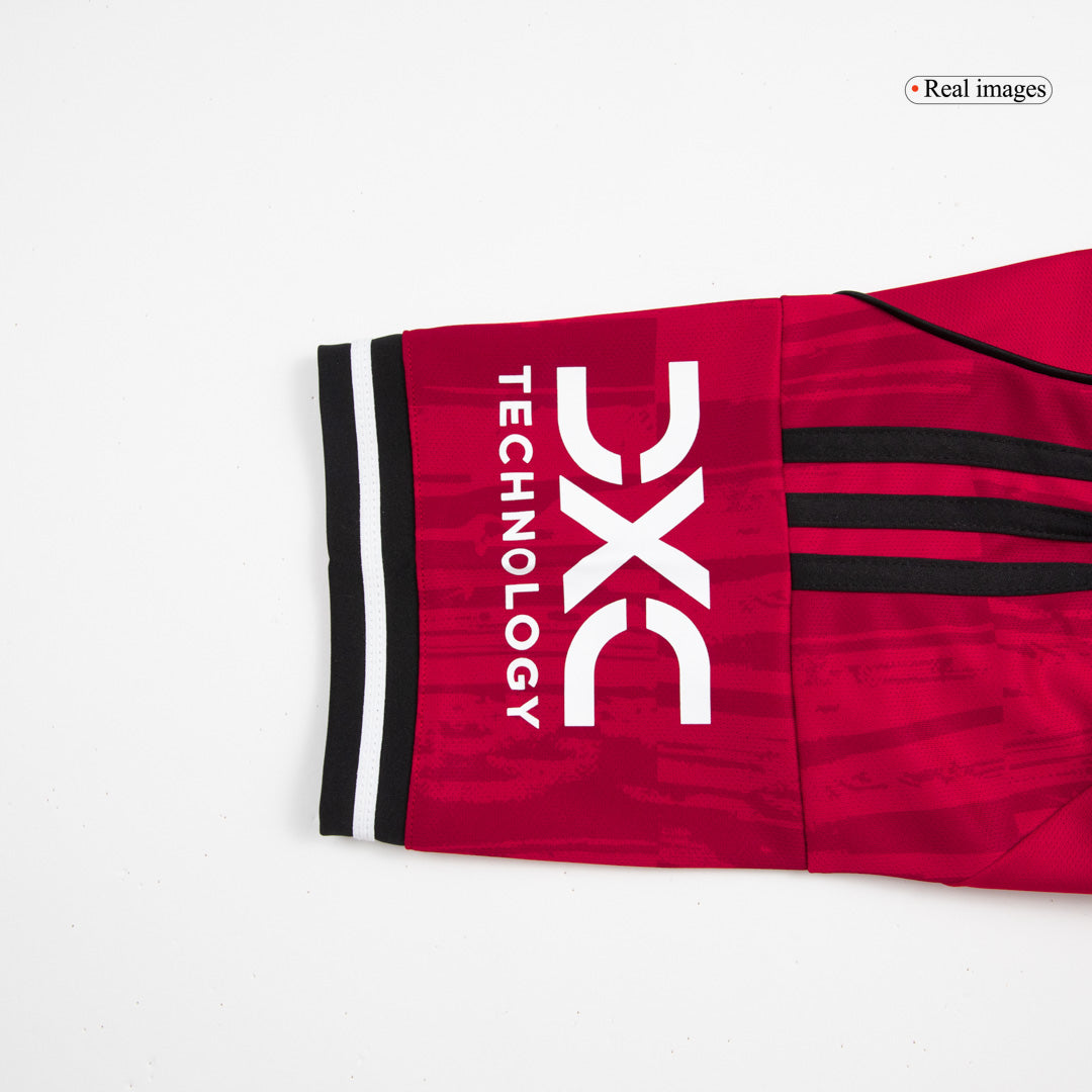Maillot de foot domicile Manchester United 2025/26 B.FERNANDES #8 pour homme [PREMIUM]