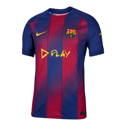 Maillot de football domicile version joueur Barcelona 2025/26 pour homme - Coupe ajustée