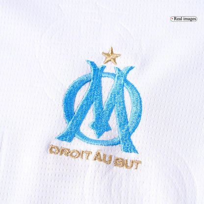 Ensemble Maillot Domicile de Football Enfant Marseille 2025/26