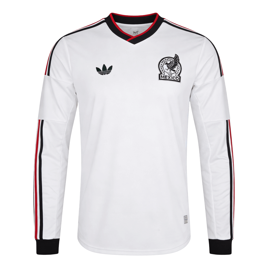 Maillot de foot manches longues extérieur Mexique Coupe du Monde 2026 Homme