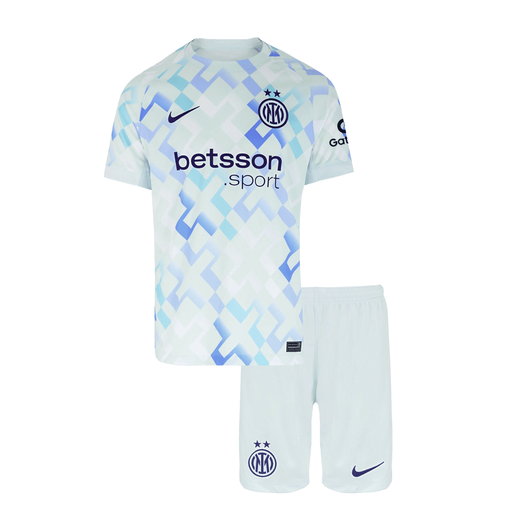 Maillot de foot extérieur Inter Milan 2025/26 pour enfant