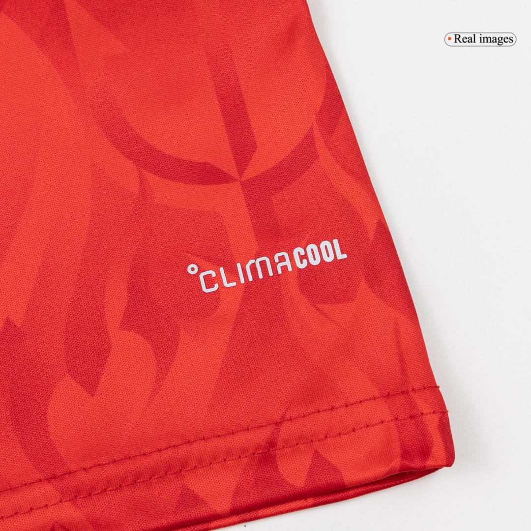 Maillot de football domicile Belgique Coupe du Monde 2026 pour enfant