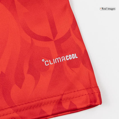 Maillot de football domicile Belgique Coupe du Monde 2026 pour enfant