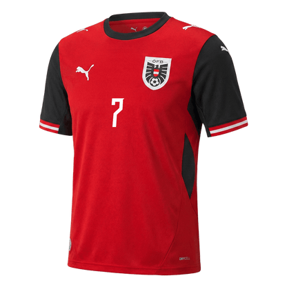 Maillot de football domicile Autriche Coupe du Monde 2026 Homme ARNAUTOVIC #7