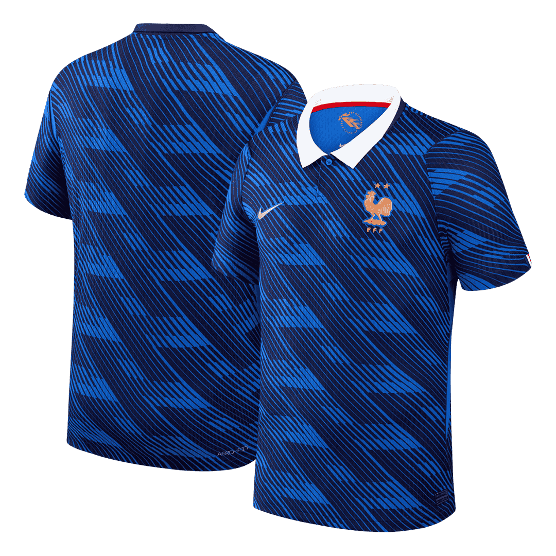 Maillot de Foot Domicile Homme France Coupe du Monde 2026 Version Joueur - Coupe Ajustée