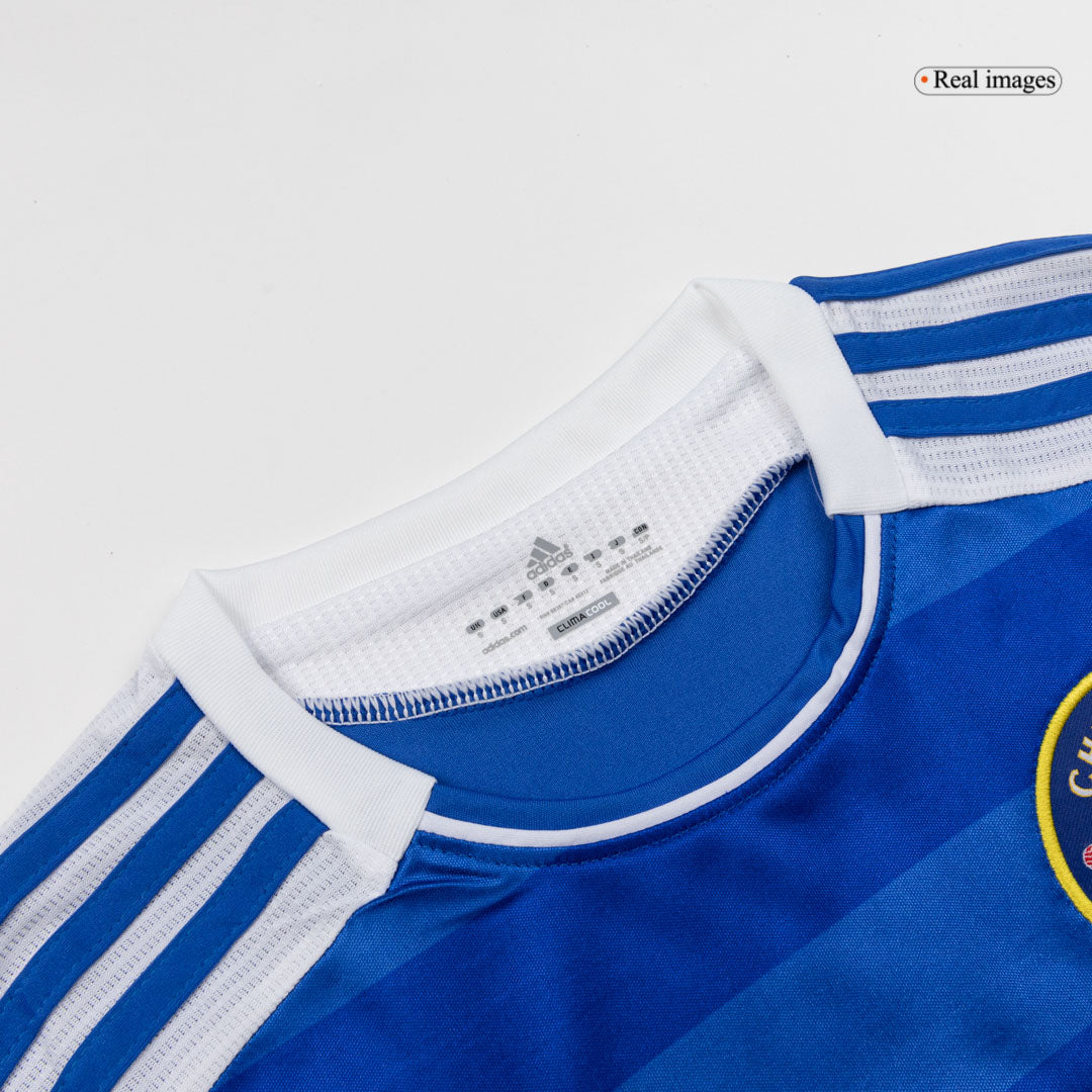 Maillot de football rétro domicile manches longues Chelsea homme 2011/12
