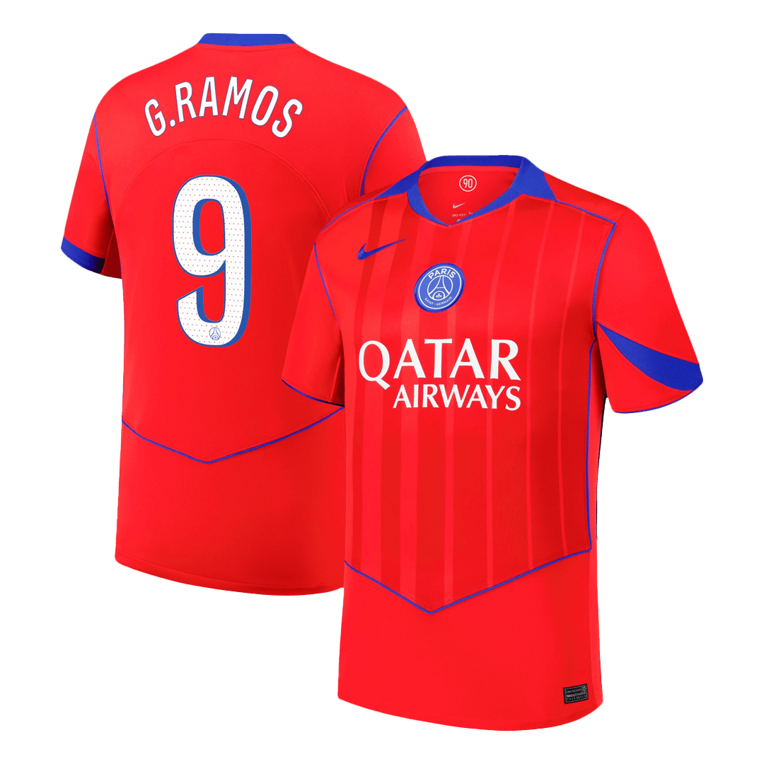 Maillot de Foot Extérieur Tiers G.RAMOS #9 Homme PSG 2025/26