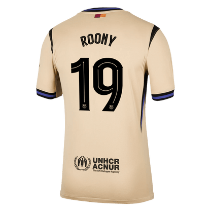 Maillot de football ROONY #19 extérieur Ligue des Champions 2025/26 du FC Barcelone pour homme