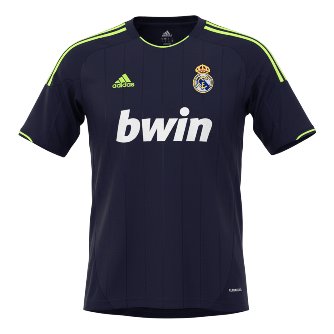 Maillot de football extérieur rétro Real Madrid 2012/13 pour homme