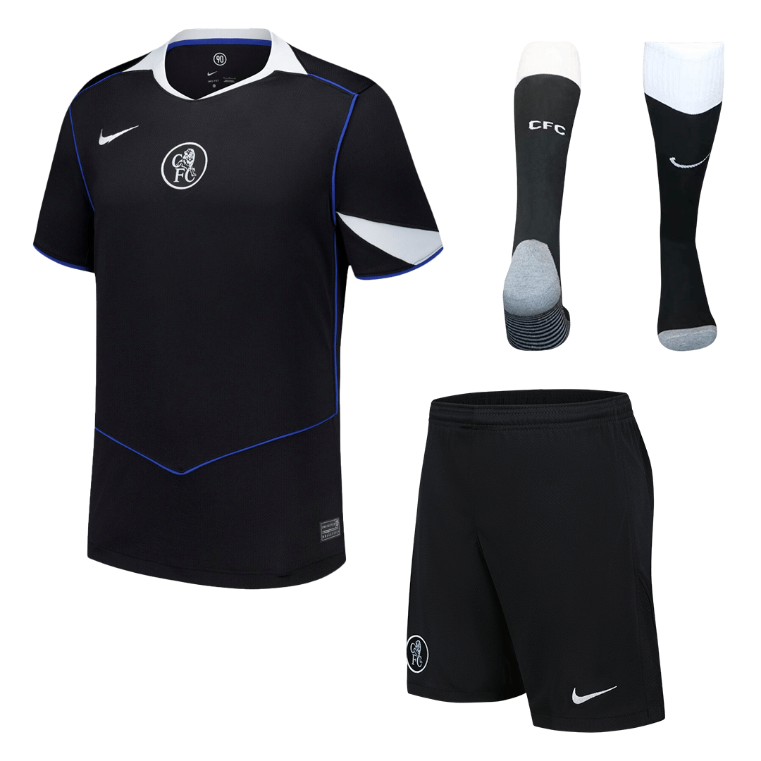 Kit complet maillot de football third homme Chelsea 2025/26