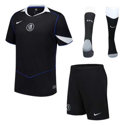 Kit complet maillot de football third homme Chelsea 2025/26