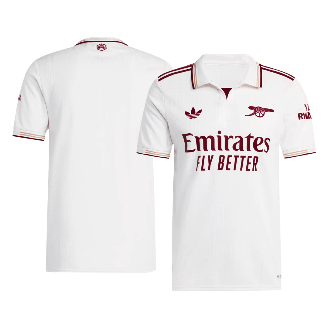 Maillot de football Homme Arsenal 2025/26 Troisième Extérieur Version Joueur - Coupe Ajustée