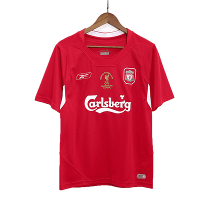 Maillot de foot rétro Liverpool UCL 2005 homme