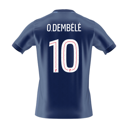 Maillot de Foot Domicile O.DEMBÉLÉ #10 Homme PSG 2025/26 [PREMIUM]