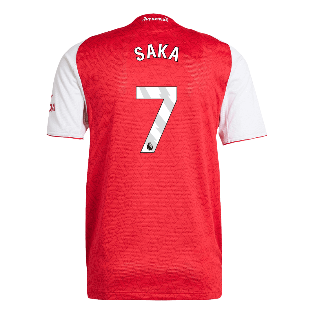 Maillot de football domicile Homme Arsenal 2025/26 - Version joueur SAKA #7 - Coupe ajustée