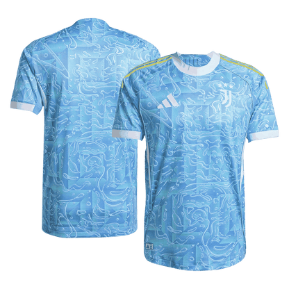 Maillot de foot extérieur Juventus 2025/26 pour homme - Version joueur - Coupe ajustée