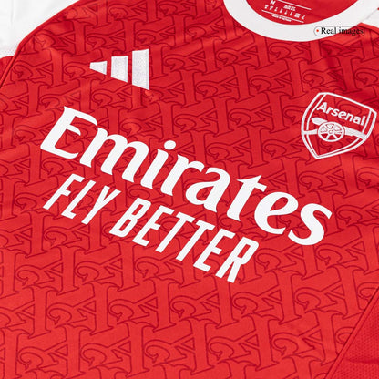 Maillot de football domicile complet Arsenal 2025/26 pour homme [PREMIUM]