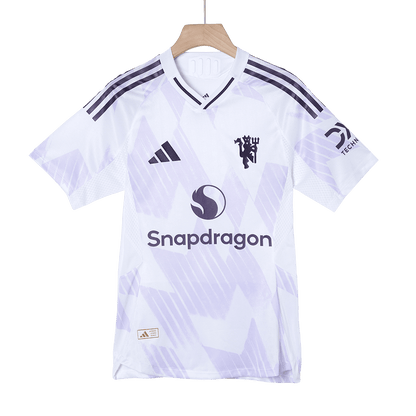 Maillot de foot extérieur B.FERNANDES #8 Manchester United 2025/26 pour homme - Coupe ajustée