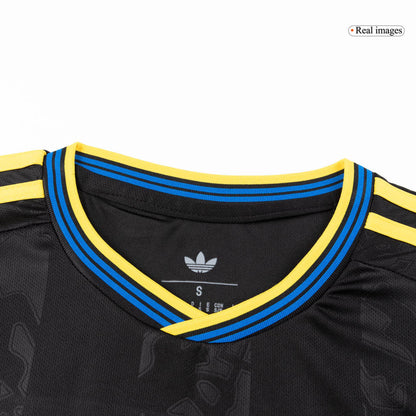 Maillot de foot extérieur à manches longues homme Manchester United 2025/26 troisième