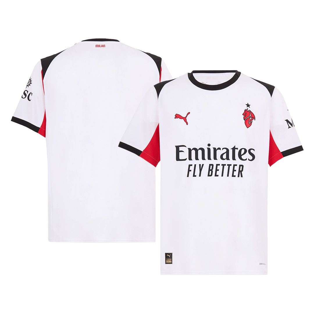 Maillot de football extérieur AC Milan 2025/26 pour homme
