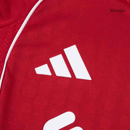 Maillot de foot domicile Liverpool 2025/26 pour homme version joueur - Coupe ajustée