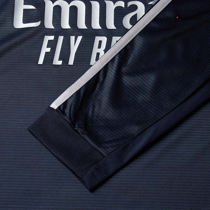 Maillot de football manches longues extérieur Real Madrid 2025/26 pour homme