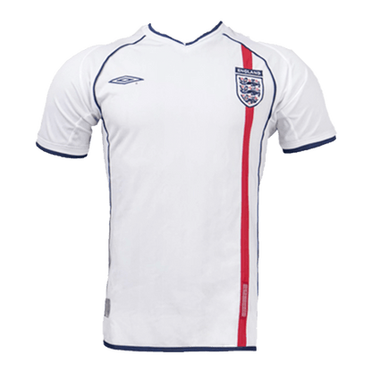 Maillot de Foot Rétro Domicile Homme Angleterre 2002