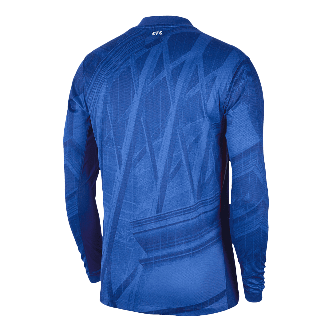 Maillot de football domicile à manches longues Chelsea 2025/26 pour homme