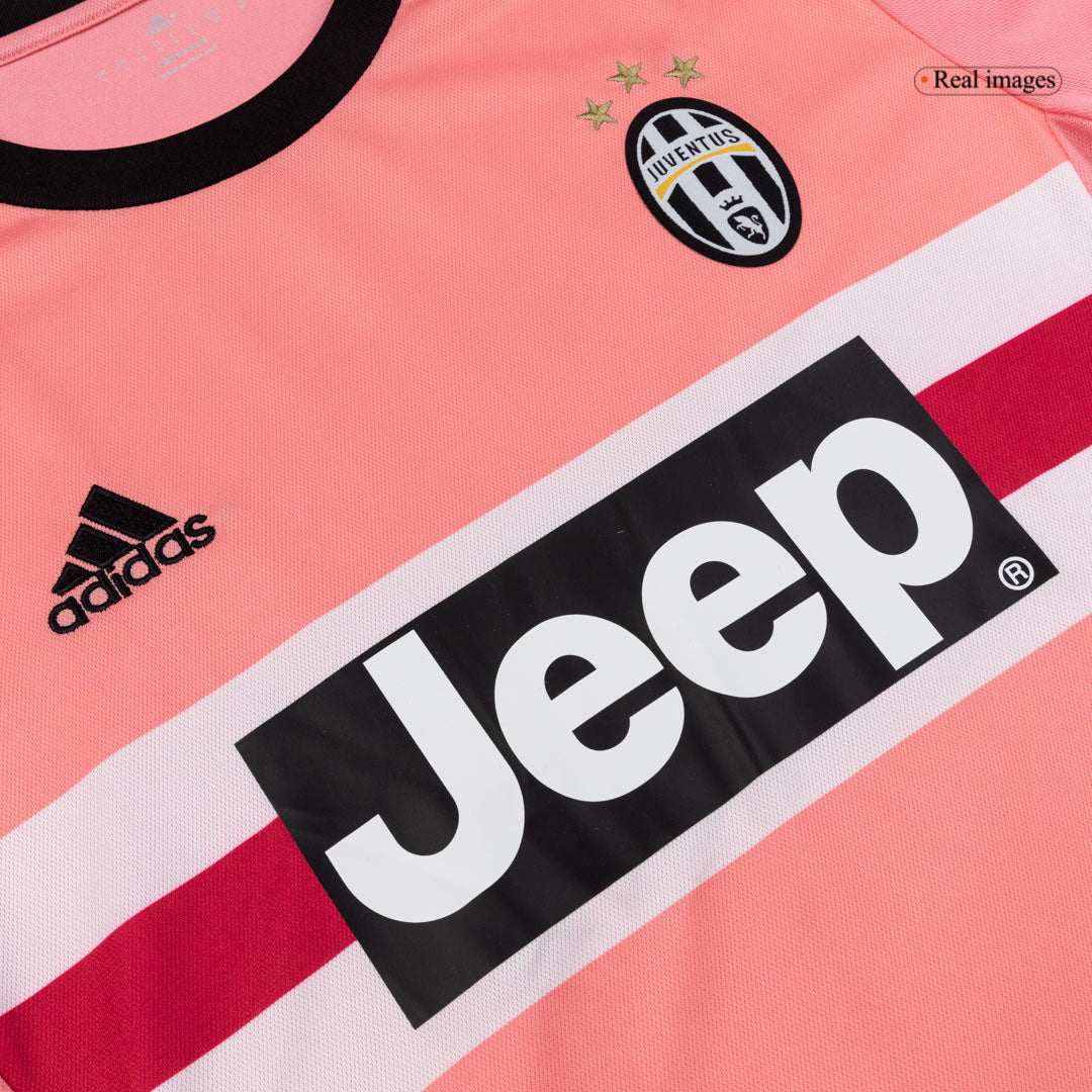 Maillot de football rétro Juventus 2015/16 extérieur manches longues pour homme