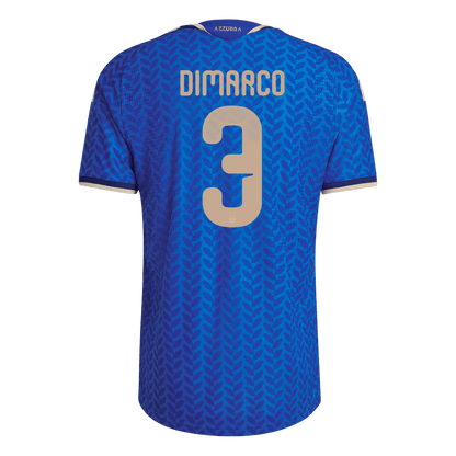 Maillot de foot domicile DIMARCO #3 Italie Coupe du Monde 2026 version joueur pour homme - Coupe ajustée