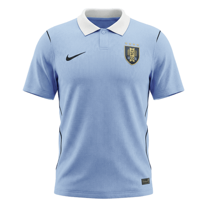 Maillot de foot domicile Uruguay Coupe du Monde 2026 pour homme